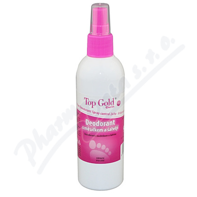 Levně TOP GOLD Deo.s měsíčkem+šalvějí+Tea Tree Oil 150g