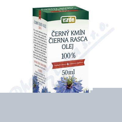 Levně Černý kmín olej 100% 50ml