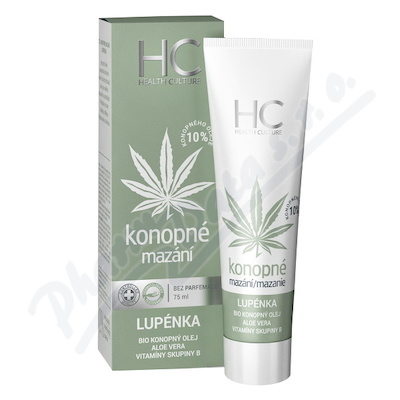 Levně Konopné mazání lupénka 75ml