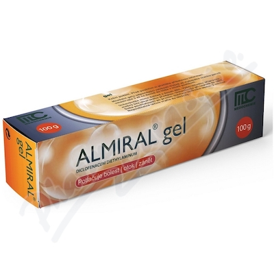Levně Almiral gel 1x100g