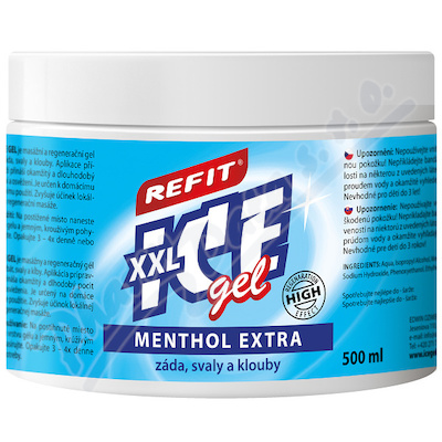 Levně Refit Ice gel Menthol Extra XXL 500ml