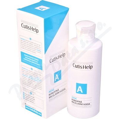 Levně CutisHelp AKNÉ konopná micelární voda 200ml