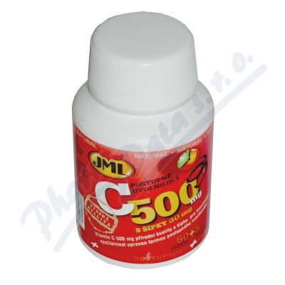 Levně JML Vitamin C tbl.65x500mg post.uvol.s šípky