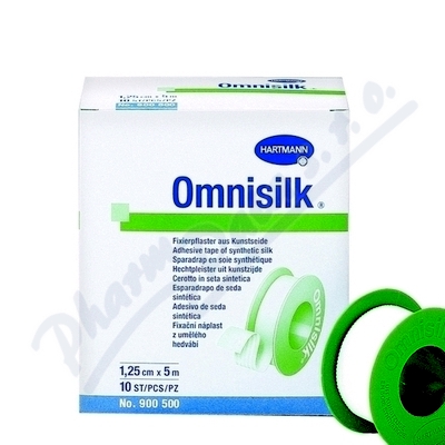 Levně Náplast Omnisilk bílé hedvábí 2.5cmx9.2m/1ks