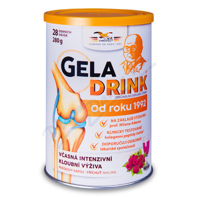 Levně Geladrink plv.malina 280g