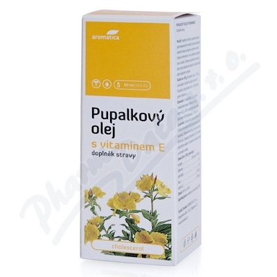 Levně AROMATICA Pupalkový olej s vit.E od 3 let 50ml