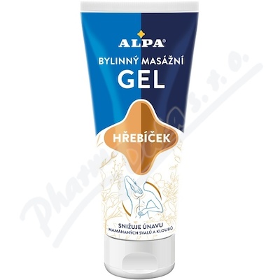 Levně Alpa bylinný masážní gel hřebíček 100ml