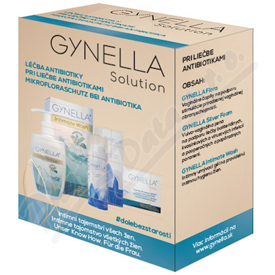 Levně GYNELLA Solution léčba antibiotiky - sada