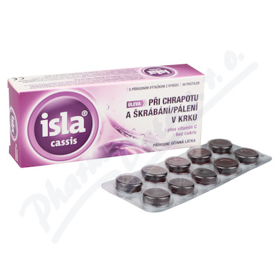 Levně Isla Cassis 30 pastilek