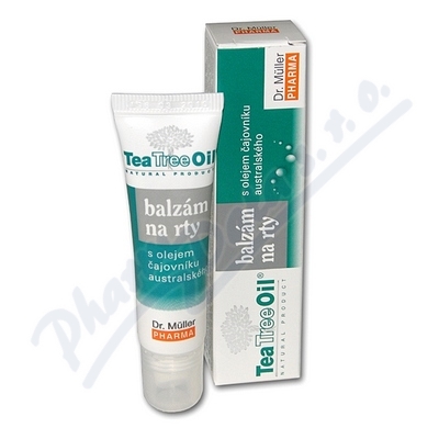 Levně Tea Tree Oil balzám na rty 10ml Dr.Müller