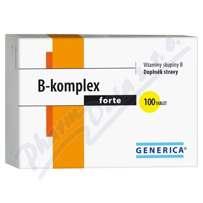 Levně B-komplex forte Generica tbl.100