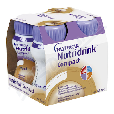 Levně Nutridrink Compact s přích.kávy por.sol.4x125ml