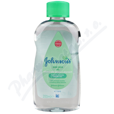 Levně JOHNSONS dětský olej s aloe vera 200 ml