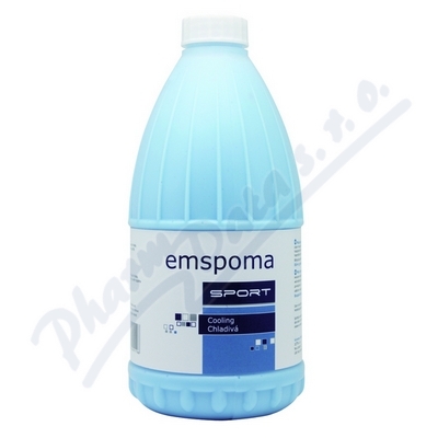Levně Masážní emulze Emspoma chladivá M 1000ml modrá