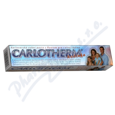 Levně CARLOTHERM Rodinka zubní pasta 100ml