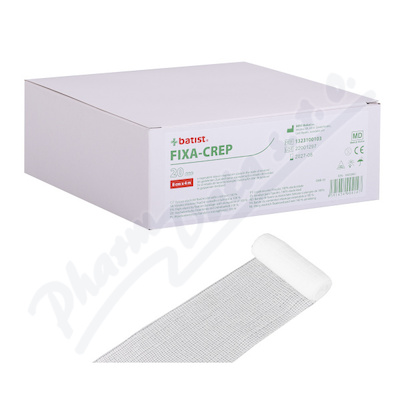 Levně Batist Fixa-Crep obinadlo fixační 8cmx4m 20ks