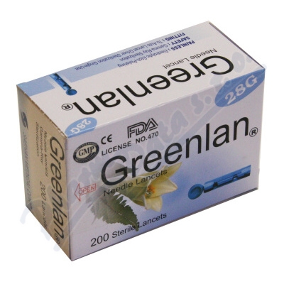 Levně Lancety pro pero ke gluk. Easygluco Glucolab 200ks