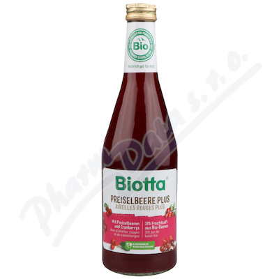 Levně Biotta Brusinky BIO 500ml