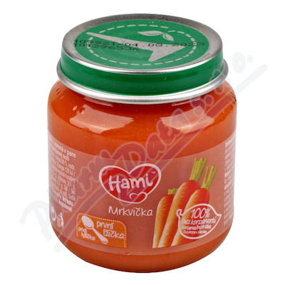 Levně Hami první lžička mrkvička 125g 4M