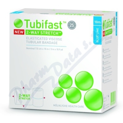Levně Tubifast Blue 10 2-way 7.5cmx10m