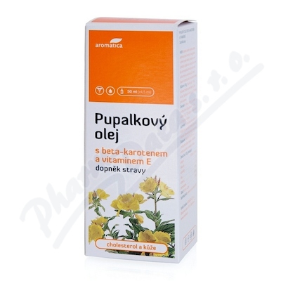 Levně AROMATICA Pupalkový olej s beta-kar. a vit.E 100ml