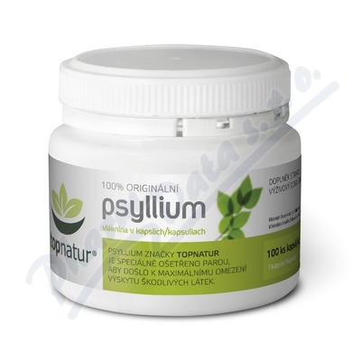 Levně Psyllium kapsle 100 ks Topnatur
