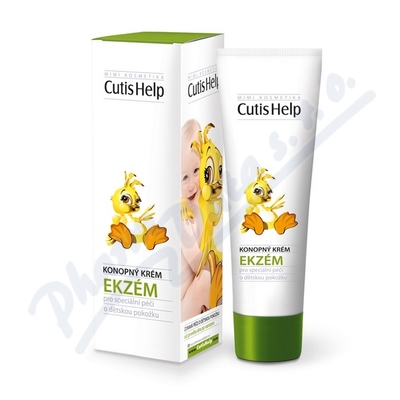 Levně CutisHelp EKZÉM konopný krém dětský 75 ml