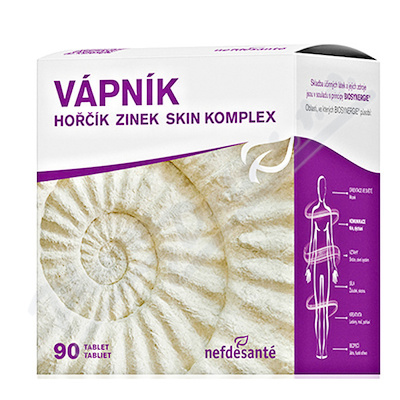 Levně nefdesanté Vápník Hořčík Zinek Skinkomplex tbl.90