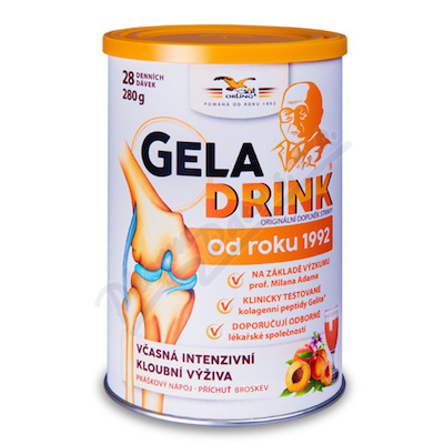 Levně Geladrink plv.broskev 280g