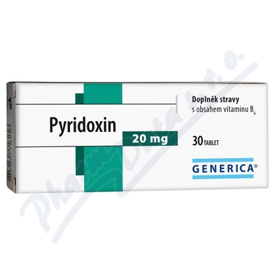 Levně Pyridoxin tbl.30 Generica