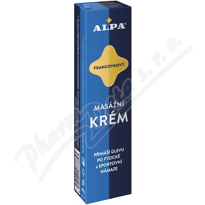 Levně Alpa francovkový masážní krém 40g