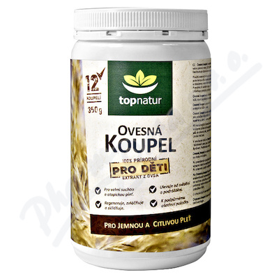 Levně Ovesná koupel pro děti dóza 350g TOPNATUR