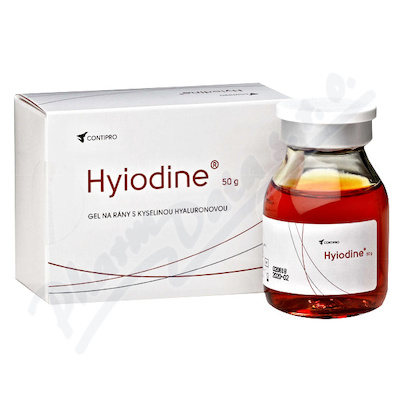 Levně Hyiodine gel na rány s kyselinou hyaluronovou 50g