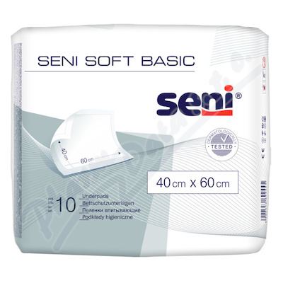 Levně Seni Soft Basic podl.absorp.60x40cm 10ks