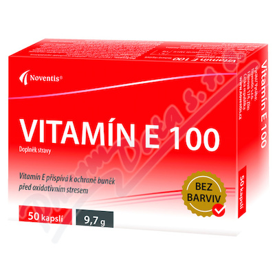 Levně Vitamín E 100mg cps.50 blistr