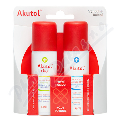Levně AKUTOL spray + Akutol STOP spray DUOPACK 2x60ml