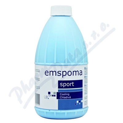 Levně Emspoma Masážní emulze chladivá M 500ml (modrá)
