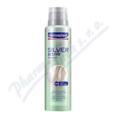 Levně Hansaplast Silver active sprej na nohy 150ml