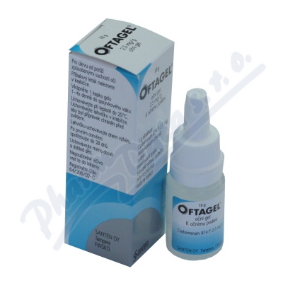 Levně Oftagel gel opht.1x10g/25mg