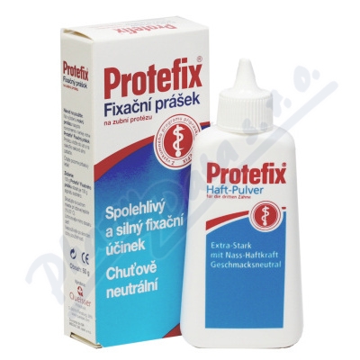 Levně Protefix Fixační prášek na zubní protézu 50g