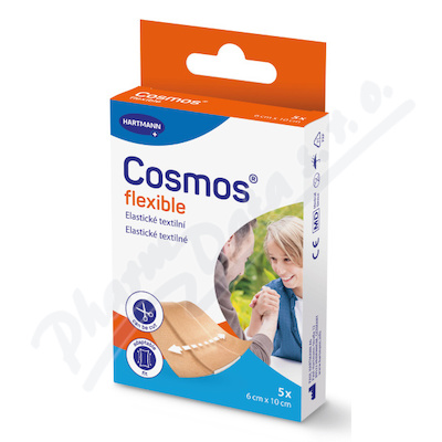 Levně COSMOS náplasti Pružná 60x100mm 5ks Flexible
