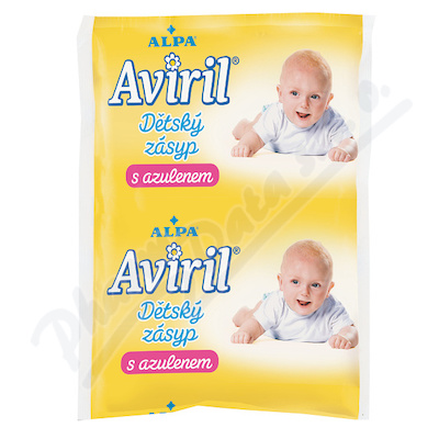 Levně Aviril dětský zásyp s azulenem sáček 100g