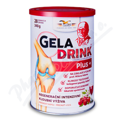 Levně Geladrink Plus višeň 340g