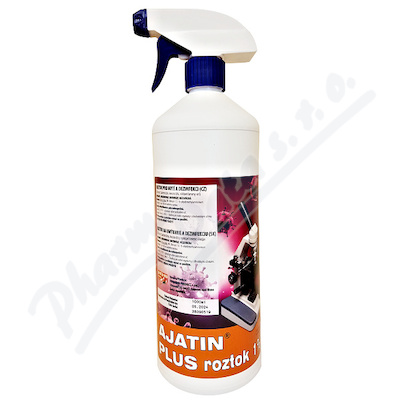 Levně Ajatin Plus roztok 1% 1000ml s mech.rozprašovačem