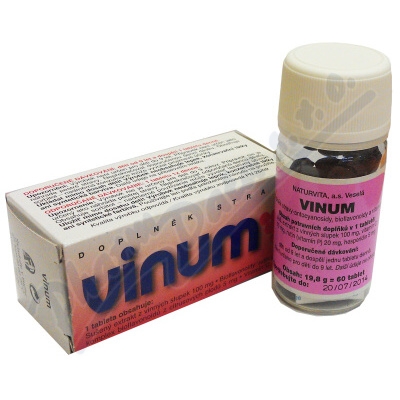 Levně NATURVITA Vinum tbl.60