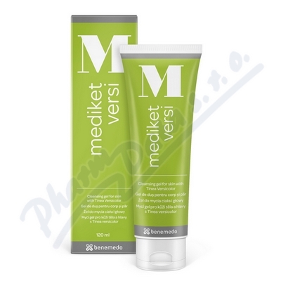 Levně Mediket Versi mycí gel Pityriasis versicolor 120ml