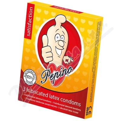 Levně Prezervativ - kondom Pepino Satisfaction 3ks