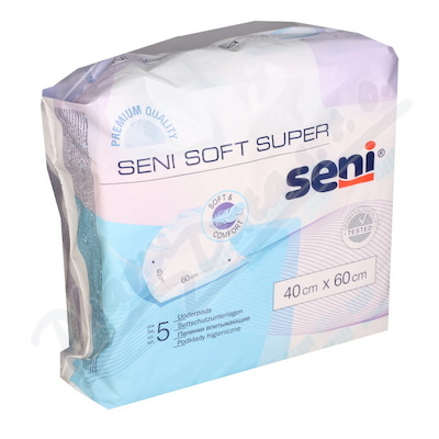 Levně Seni Soft Super podložky absorpční 60x40cm 5ks