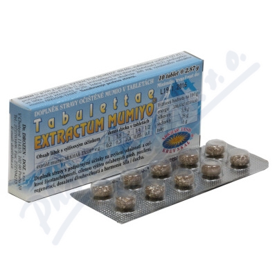 Levně Mumiyo tabulettae extractum Dr.DROZEN 2.87g=10tbl