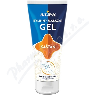 Levně Alpa bylinný masážní gel kaštan 100ml